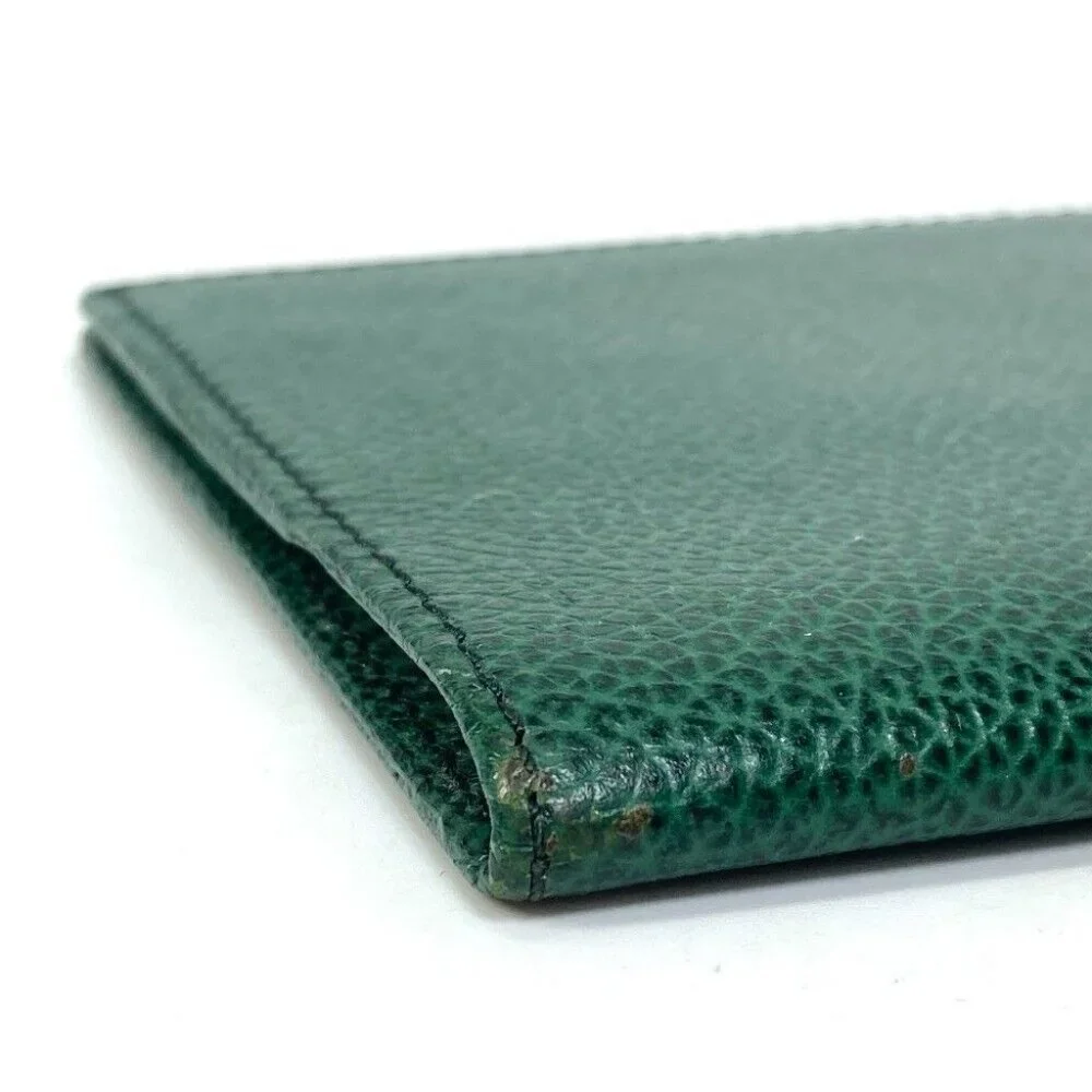 ROLEX logo Notebook notebook stationery Notebook Leather Green